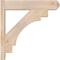 Ekena Millwork Merced Smooth Craftsman Outlooker, Douglas Fir, 5 1/2"W x 22"D x 22"H OUT06X22X22MRC04SDF - alternate 3